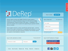 Tablet Screenshot of derep.net